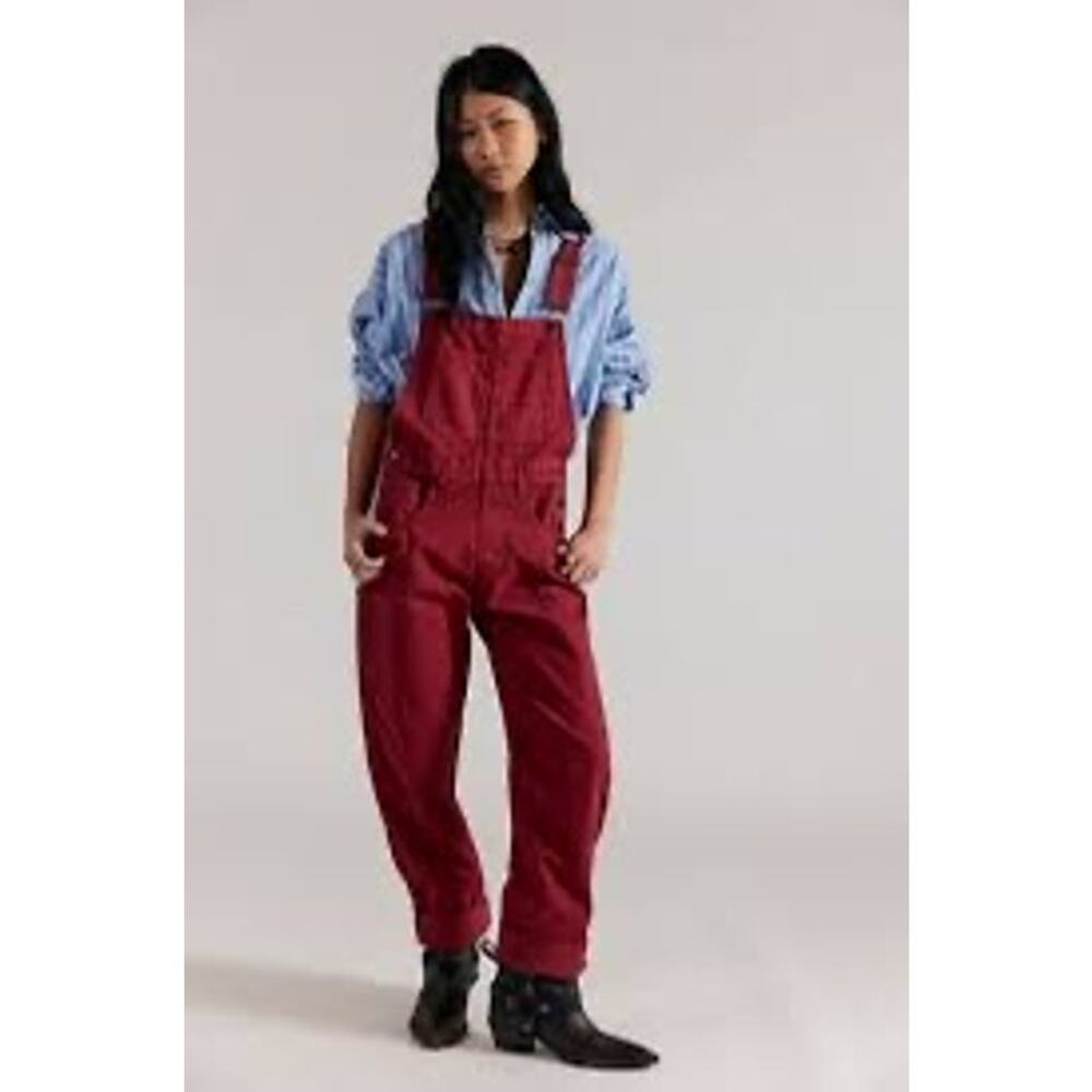 Free People / We The Free Ziggy Denim Overalls / Stolen KISS / sz S
